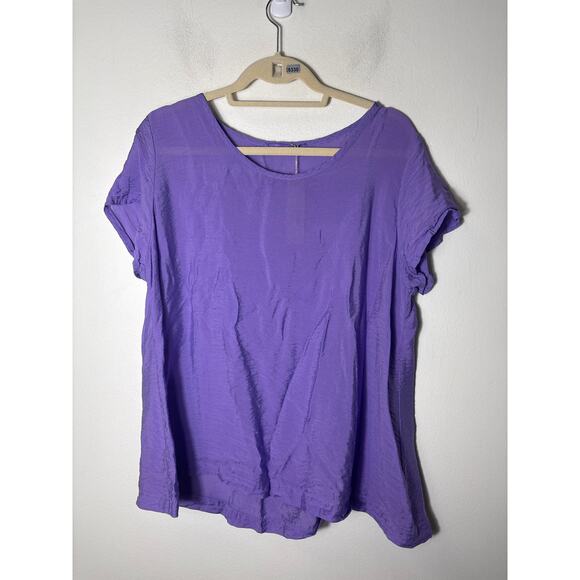 NWT Cut Loose Purple Swing Top Sz M - Picture 1 of 3